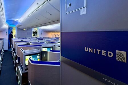 United Business and United Club Business card art
